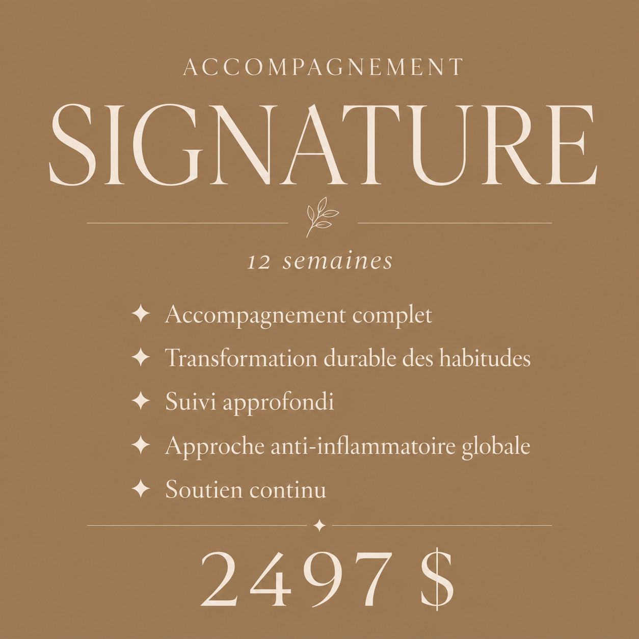 Accompagnement Signature